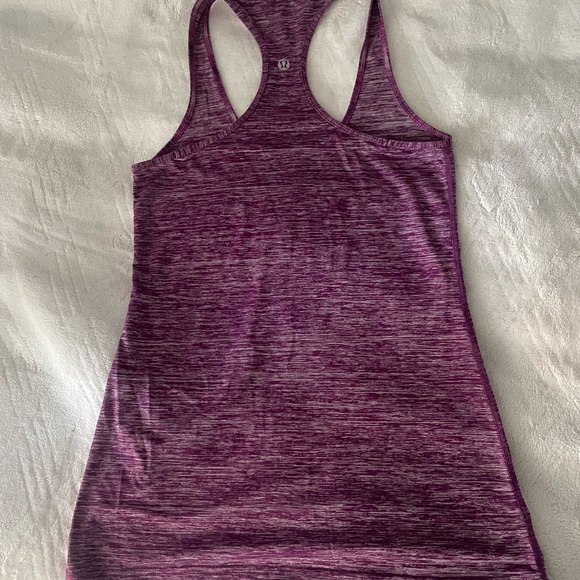 Lululemon Purple Racerback Tank Top - Picture 3 of 3